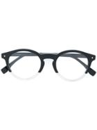 Fendi Eyewear Classic Circle Frames - Black
