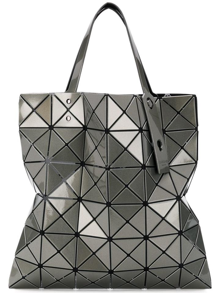 Bao Bao Issey Miyake Lucent Metallic Tote - Grey
