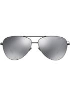 Giorgio Armani Aviator Frame Sunglasses - Black