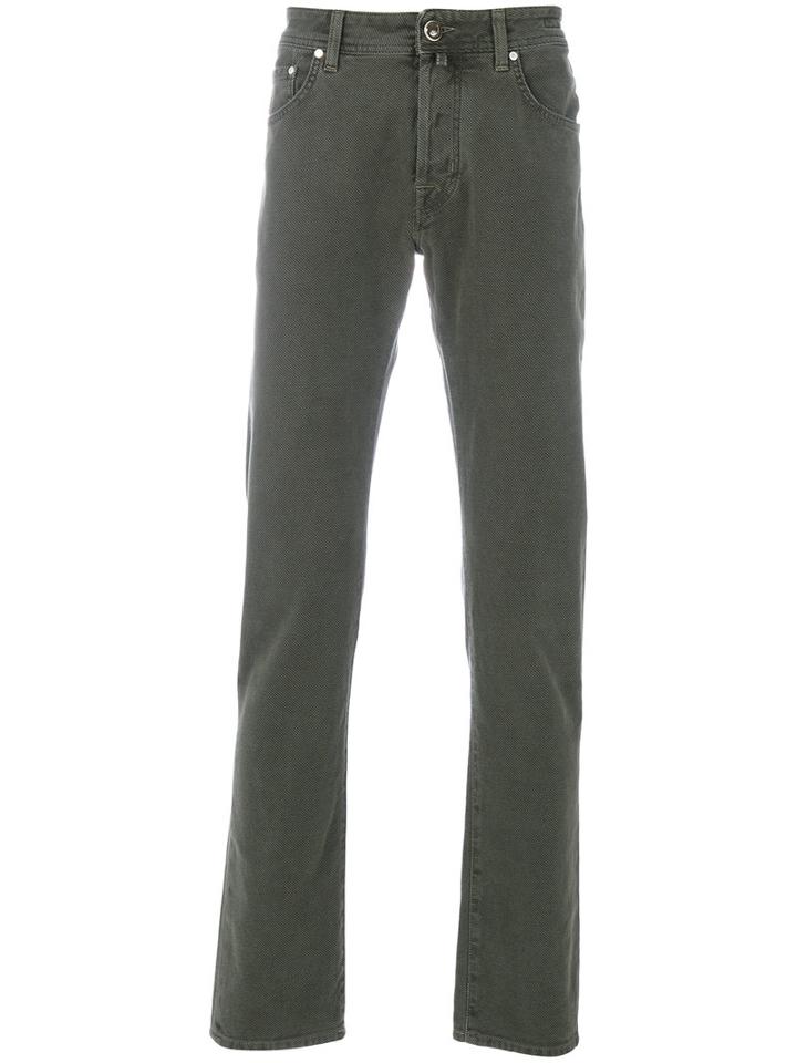 Jacob Cohen - Comfort Denim Jeans - Men - Cotton/polyester/spandex/elastane - 38, Green, Cotton/polyester/spandex/elastane