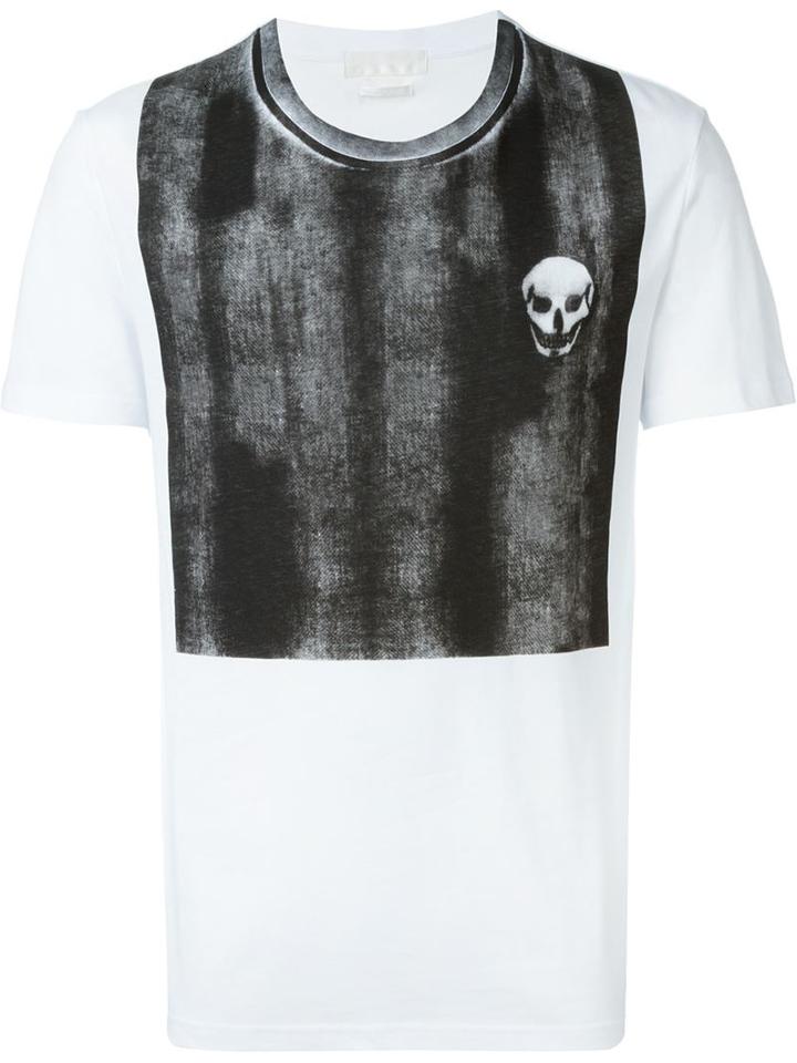 Alexander Mcqueen Faded Panel T-shirt