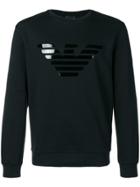 Emporio Armani Eagle Logo Sweatshirt - Black