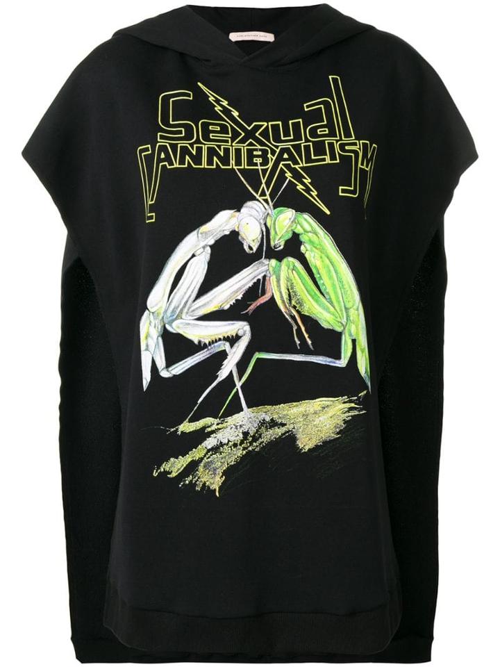 Christopher Kane 'sexual Cannibalism' Hoodie - Black