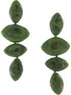 Cult Gaia Multi-charm Earrings - Green