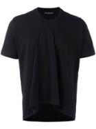 Balenciaga Cropped T-shirt, Men's, Size: Large, Black, Cotton