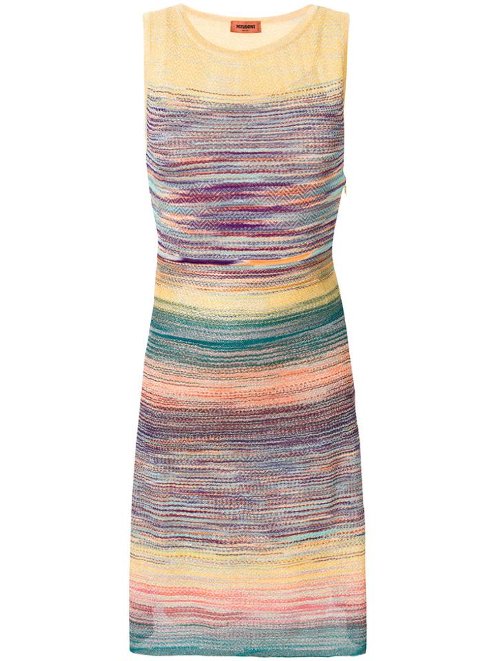 Missoni Gradual Colour Flared Dress - Multicolour