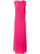 Gianluca Capannolo Sleeveless Evening Dress, Women's, Size: 42, Pink/purple, Silk