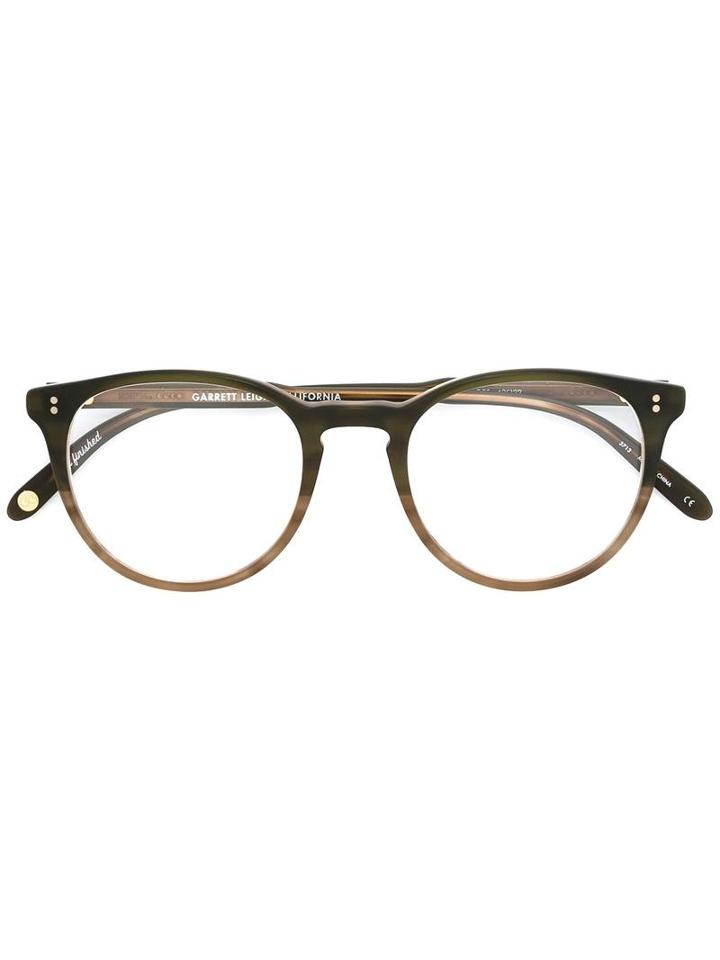 Garrett Leight - 'milwood' Glasses - Unisex - Acetate - 49, Grey, Acetate