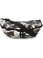 Henrik Vibskov - 'cactus' Bumbag - Unisex - Nylon/canvas - One Size, Black, Nylon/canvas
