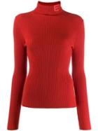 Essentiel Antwerp Tristan Ribbed Jumper - Red