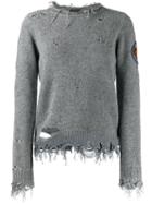 Etro Distressed Jumper - Grey