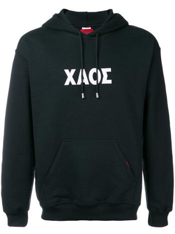 Pressure Logo Hoodie - Black