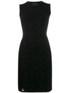 Philipp Plein Logo Dress - Black