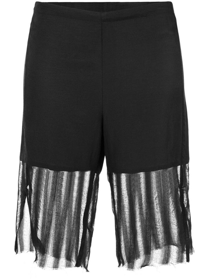 Ann Demeulemeester Bastiaan Shorts - Black