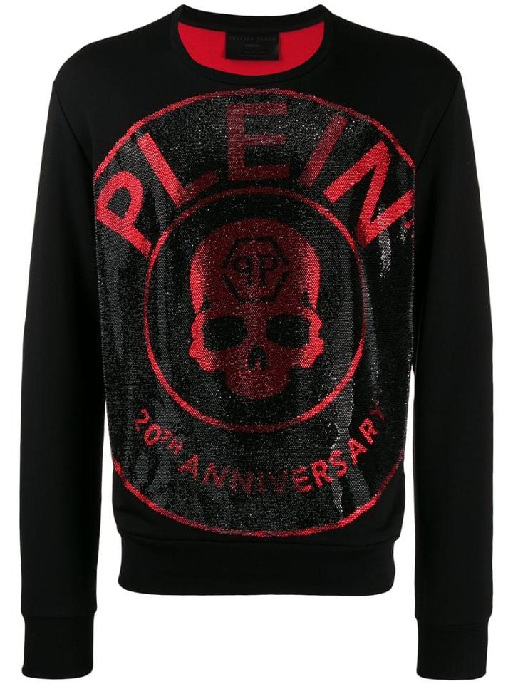Philipp Plein 20th Anniversary Printed Sweatshirt - Black