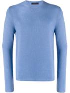 Prada Cashmere Crewneck Sweater - Blue