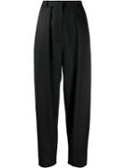 Magda Butrym Tapered High Waisted Trousers - Black