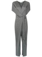 Mara Mac Belted Jumpsuit - Grey