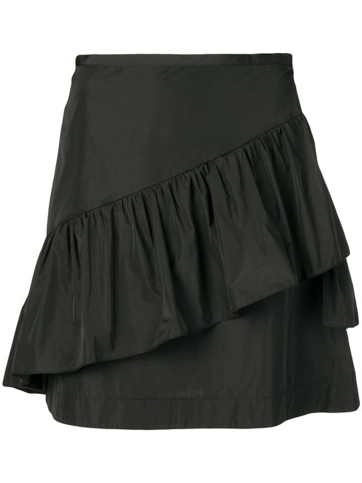 See By Chloé Ruffle Detailed Mini Skirt - Black