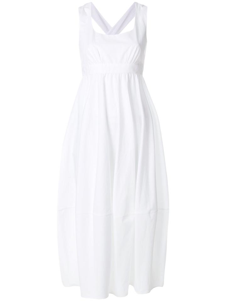 Aspesi High-waisted Sleeveless Dress - White