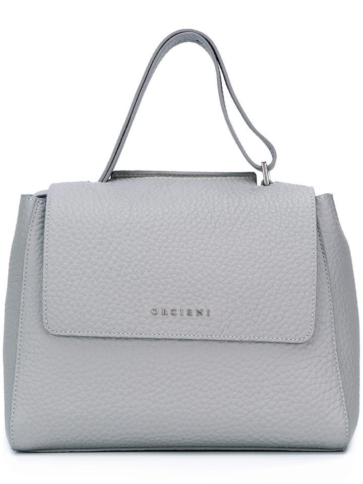 Orciani Pebbled Tote