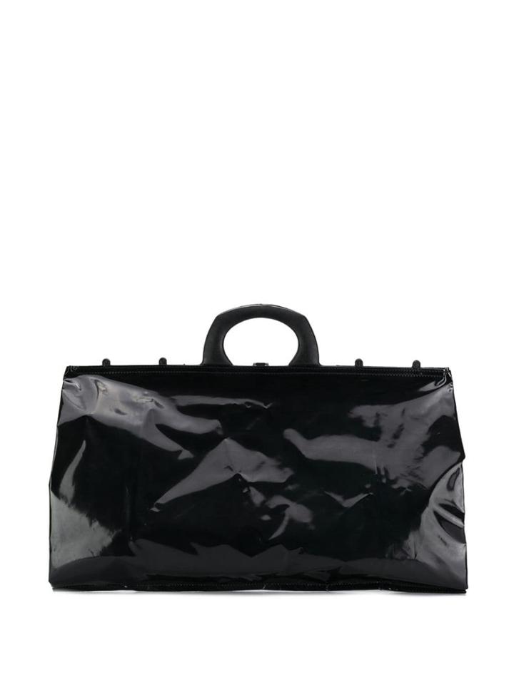 Mm6 Maison Margiela Vinyl Tote - T8013 Black