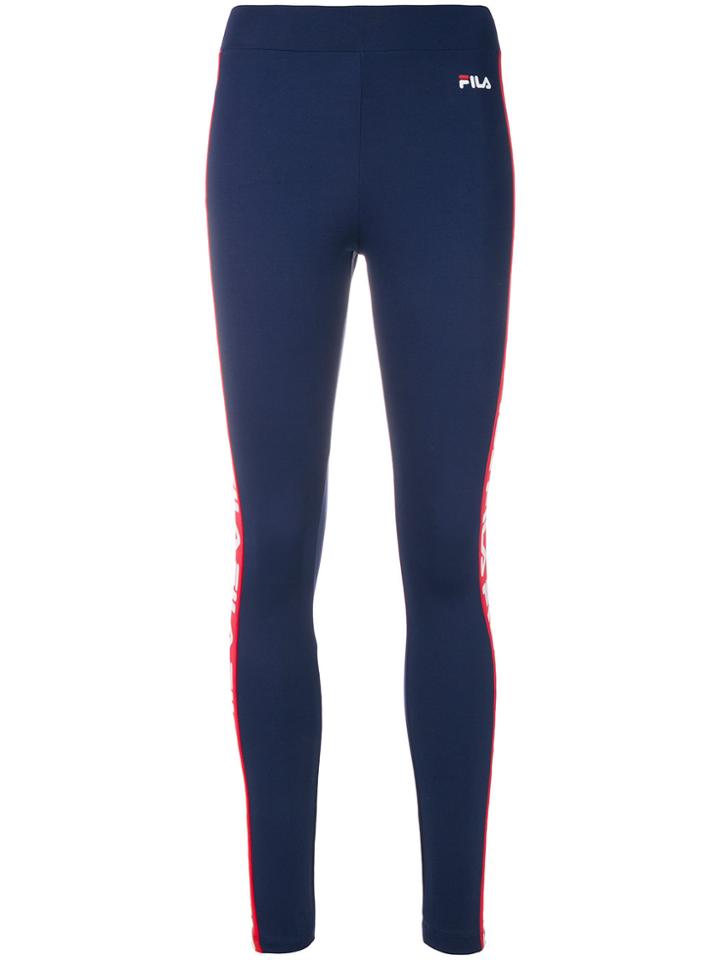 Fila Logo Band Leggings - Blue