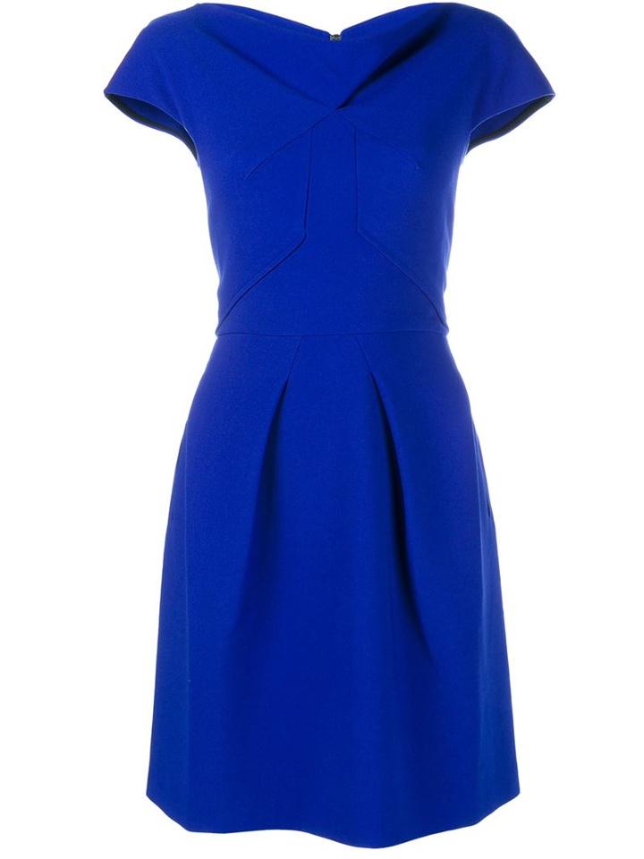 Roland Mouret Crepe Scala Dress