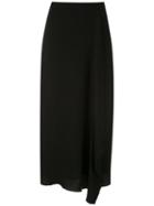 Alcaçuz Magali Midi Skirt - Black