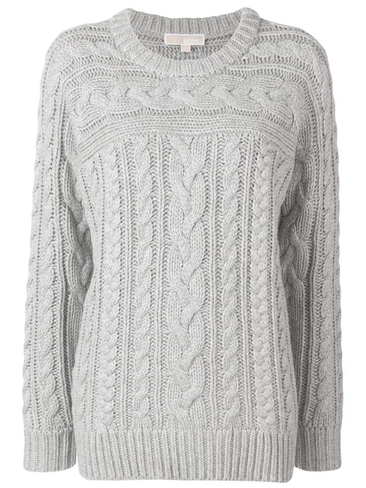 Michael Michael Kors Chunky Knit Jumper - Grey