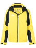 Ea7 Emporio Armani Hooded Padded Jacket - Yellow