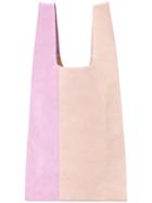 Hayward Shopper Tote, Women's, Pink/purple, Calf Suede
