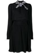 Moschino Pussy Bow Dress - Black