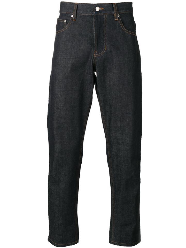 Ami Alexandre Mattiussi Carrot Fit 5 Pockets Jeans - Blue