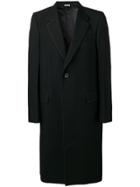 Lanvin Single-breasted Tailored Coat - Black