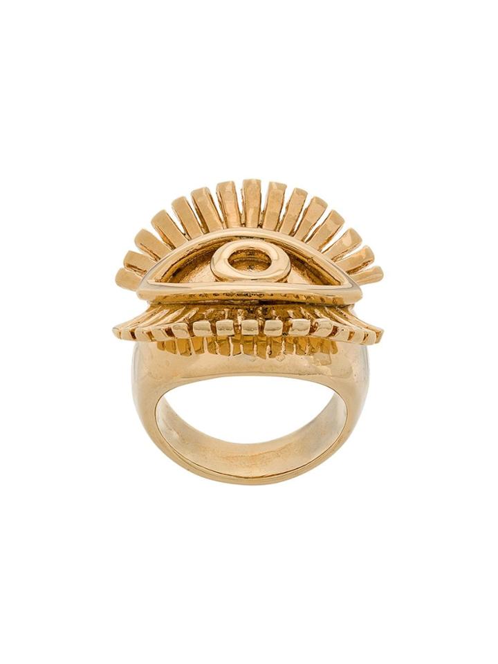 Chloé Eye-motif Ring - Gold