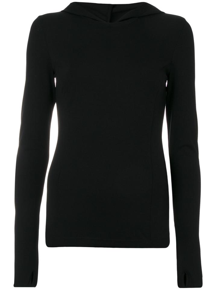 No Ka' Oi Fitness Hoodie - Black