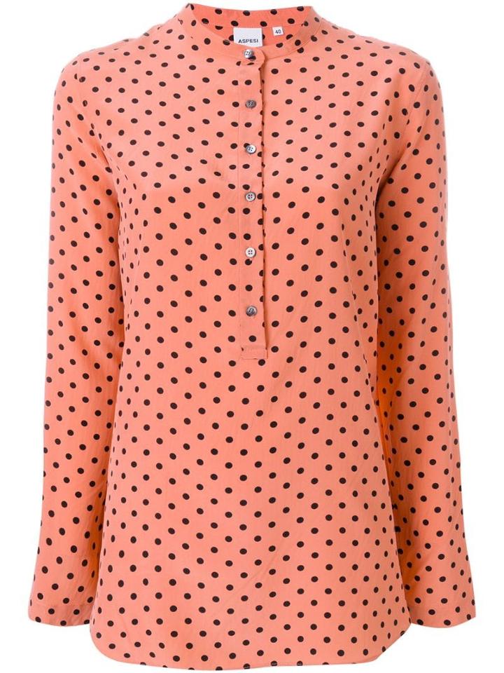 Aspesi Polka Dot Blouse - Pink