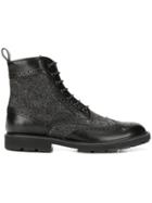 Tod's Ankle Lace-up Boots - Black