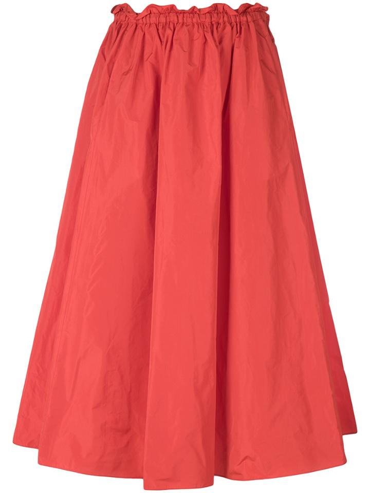 Kenzo Full Maxi Skirt - Yellow & Orange