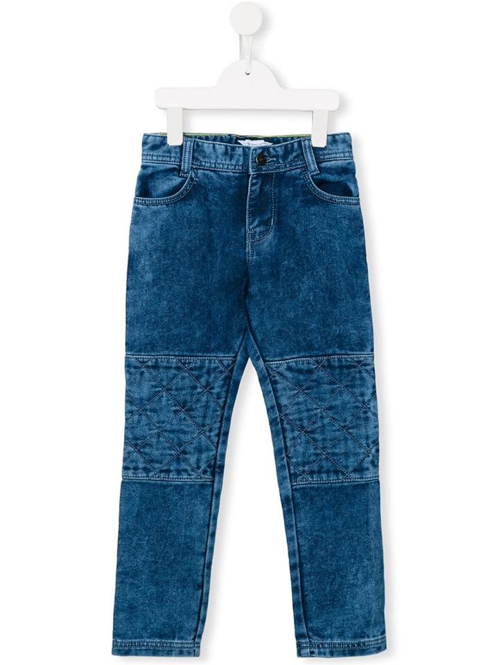 Little Marc Jacobs Quilted Panel Jeans, Boy's, Size: 10 Yrs, Blue