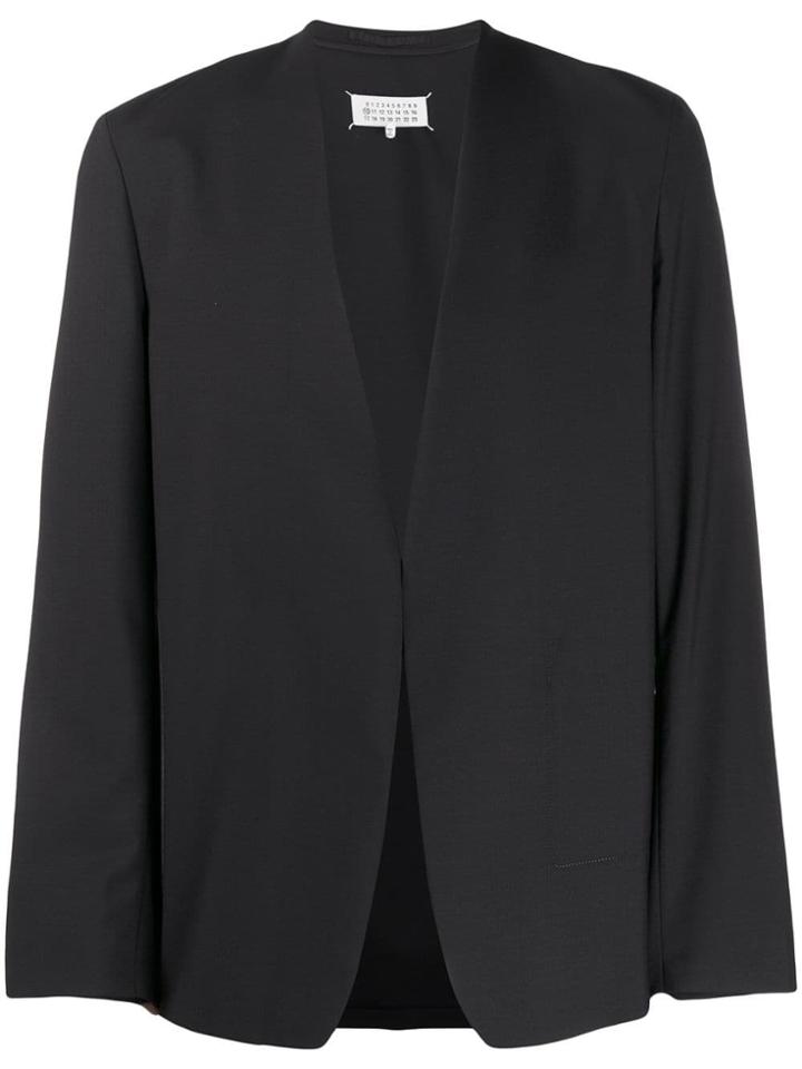 Maison Margiela Collarless Blazer - Black