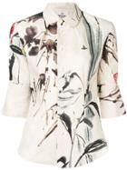 Vivienne Westwood Floral Embroidered Blouse - Neutrals