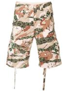 Maharishi Camouflage Print Shorts - Neutrals
