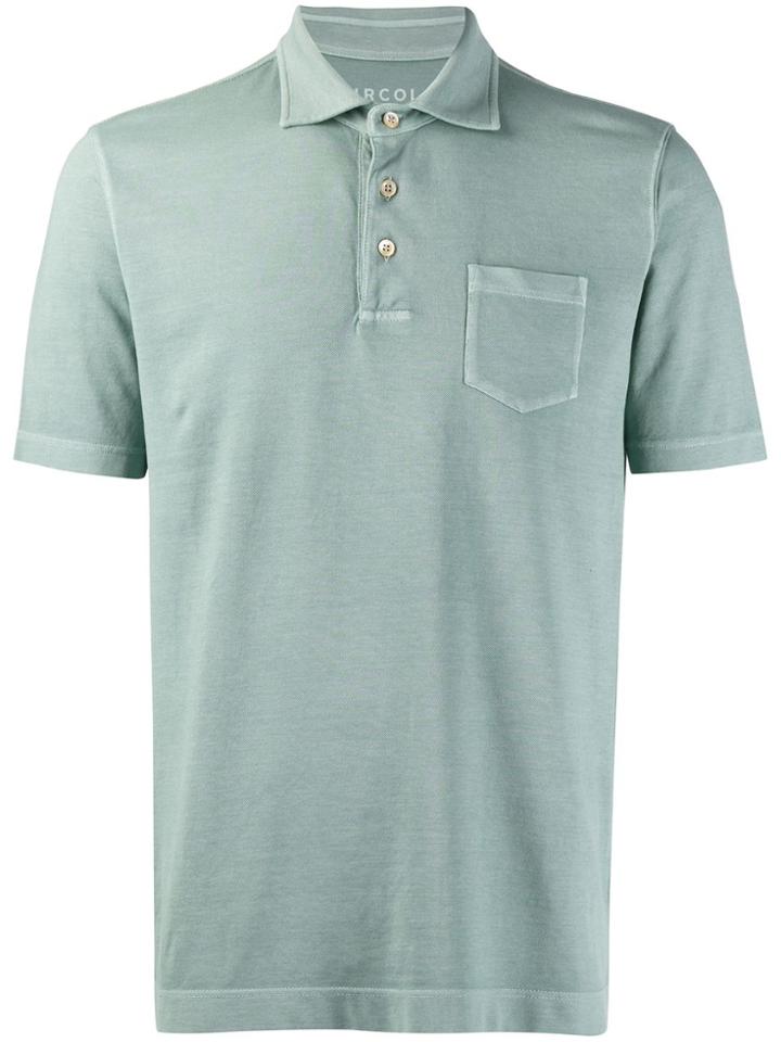 Circolo 1901 Chest Pocket Polo Top - Green