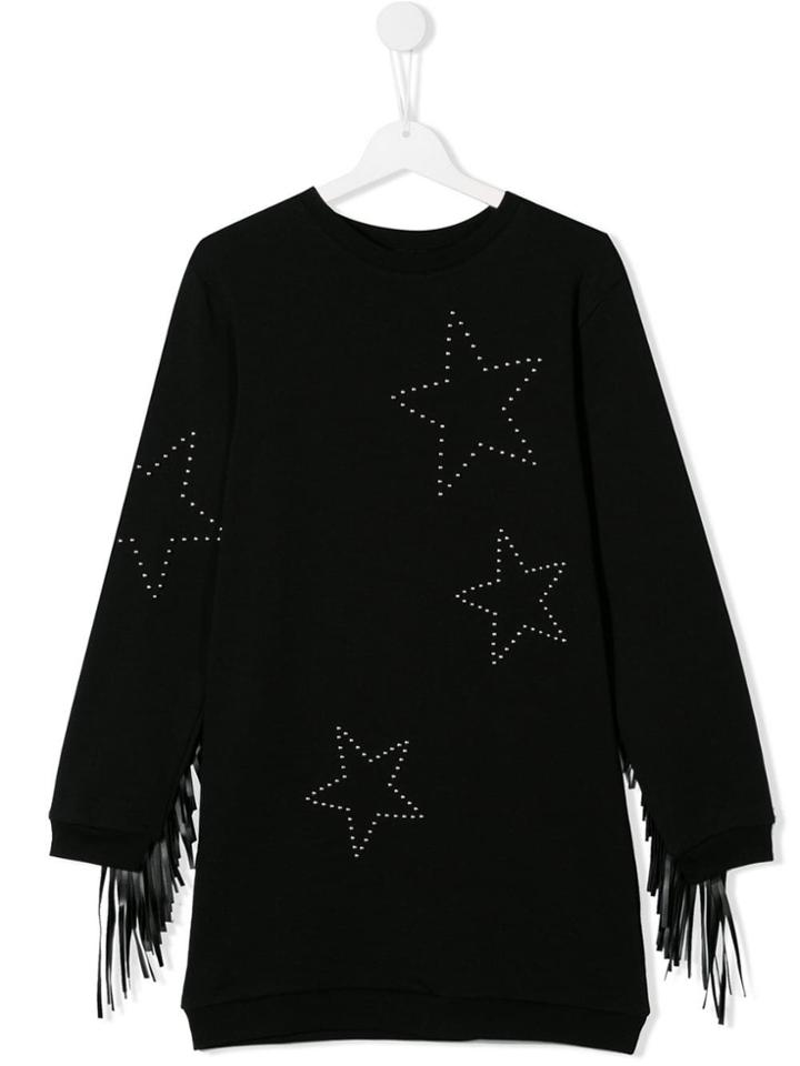 My Brand Kids Star Studded Jumper Dress - Black