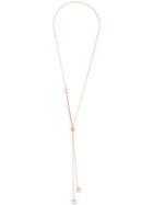 Luis Miguel Howard Gold Heart Lariat Necklace