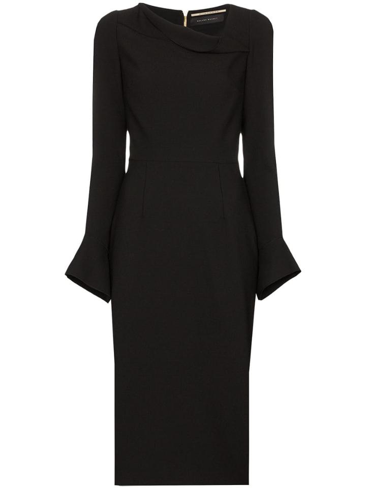 Roland Mouret Liman Midi-dress - Black