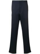 Jil Sander Mid-rise Tailored Trousers - Blue