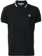 Mcq Alexander Mcqueen Piped Collar Polo Shirt, Men's, Size: M, Black, Cotton